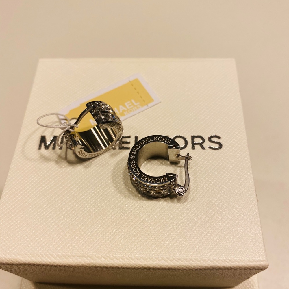 Earrings silver MK